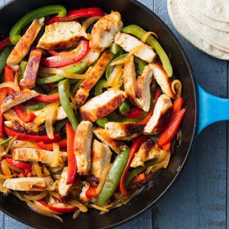 Easy Chicken Fajitas